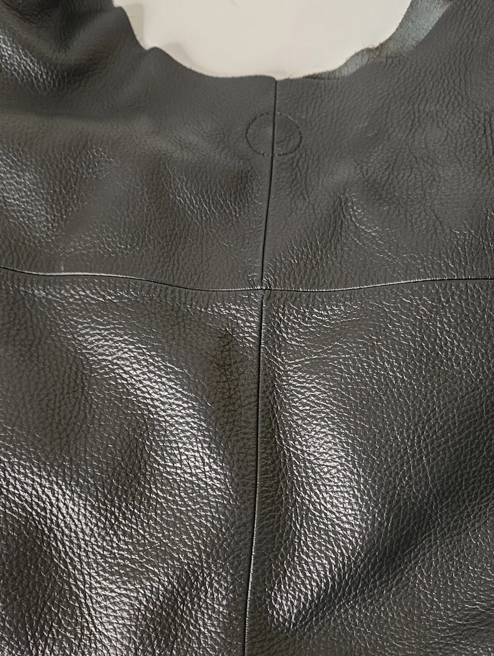 STEPHIECATH Large Hobo Y2K Soft Leather Shoulder Bag